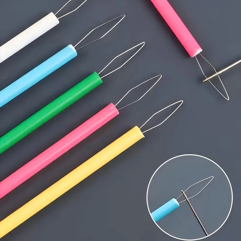 Plastic threading tool /needle
