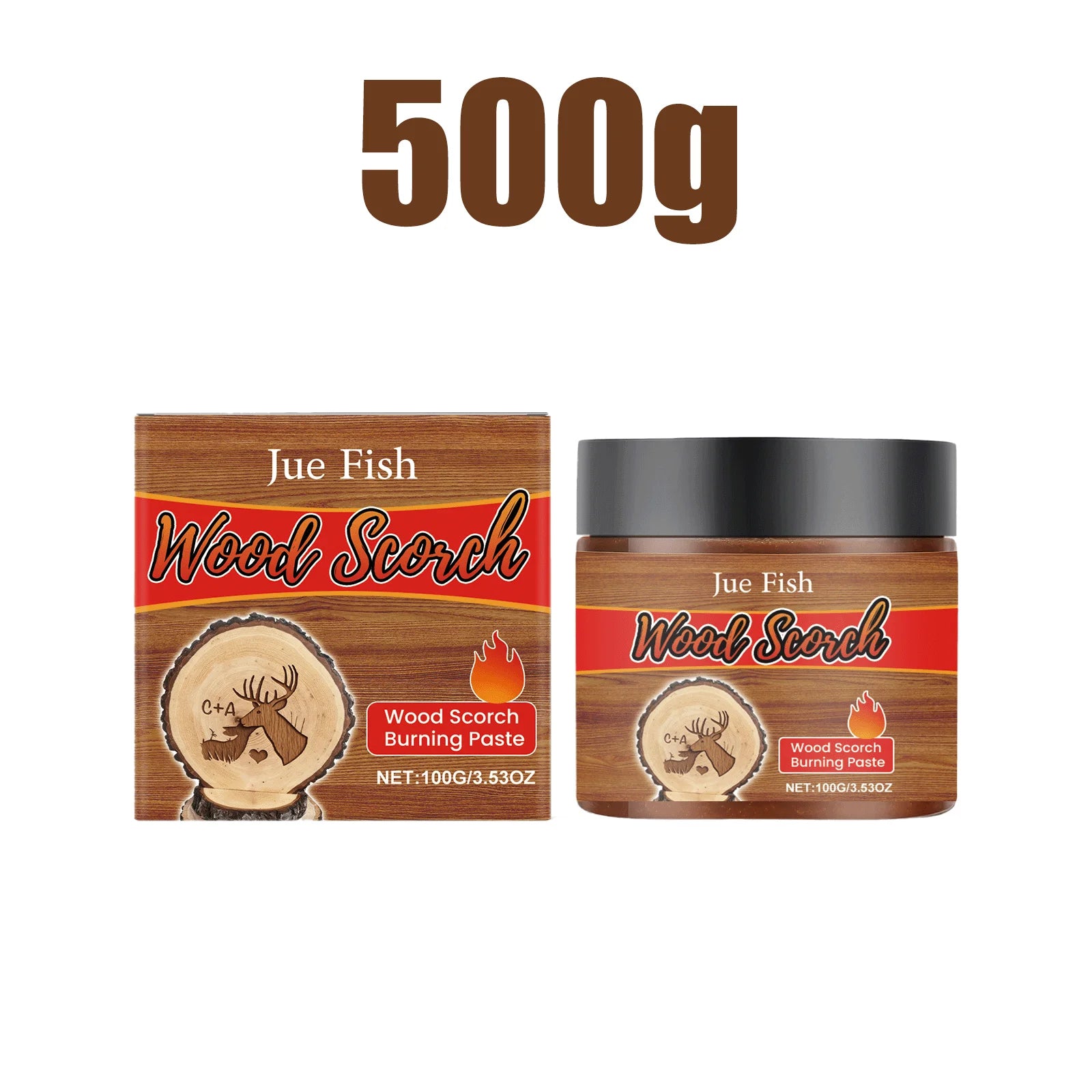 Wood Burning Paste Cream