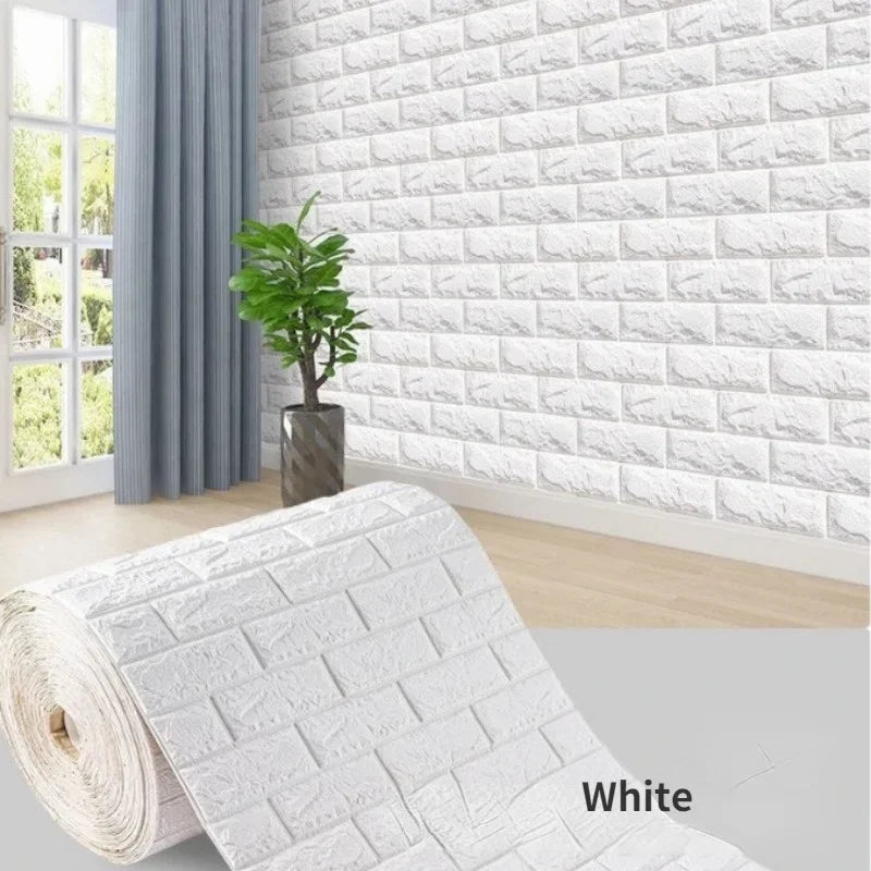 3/5/10M 3D Self-adhesive Wallpaper