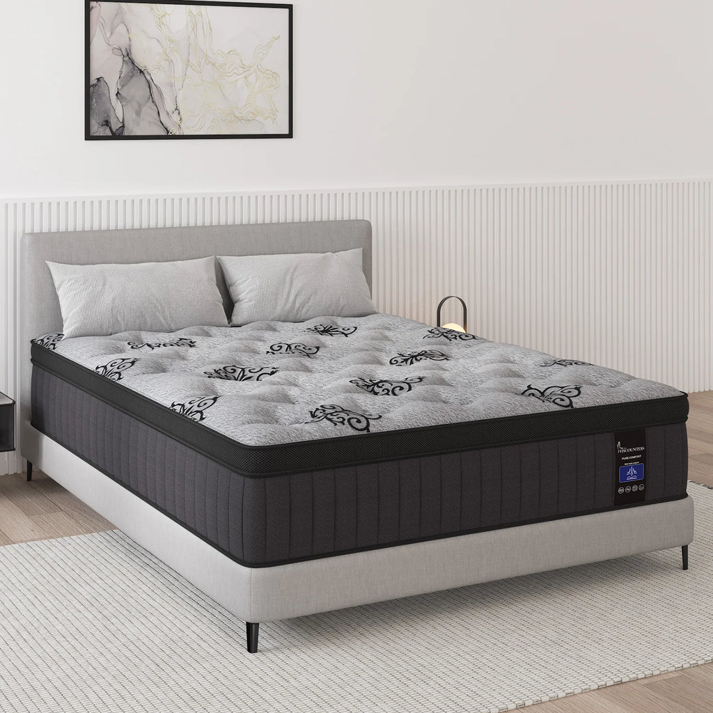 9"12"14"  Memory Foam Pocket  Cool Mattress