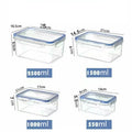 Sealed storage box with lid