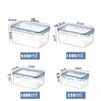 Sealed storage box with lid