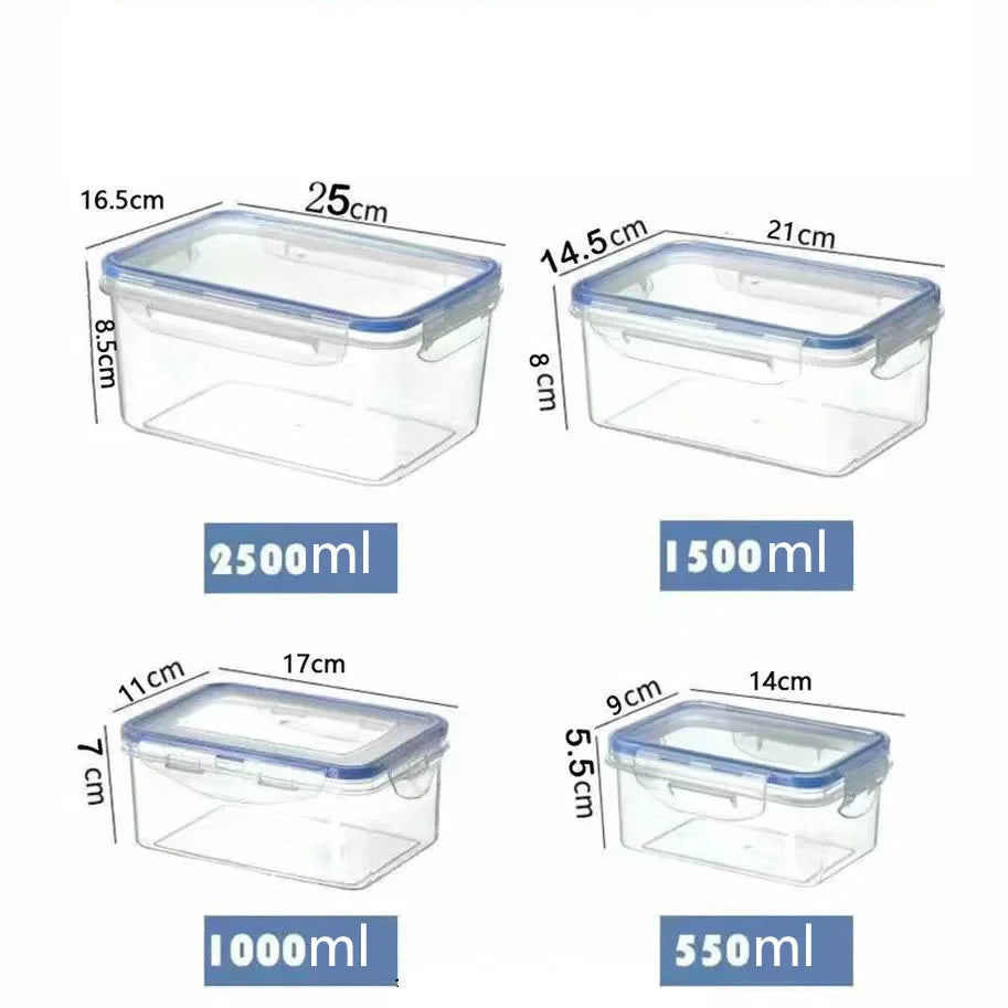 Sealed storage box with lid