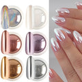 6pcs Chrome Mirror Nail Powder