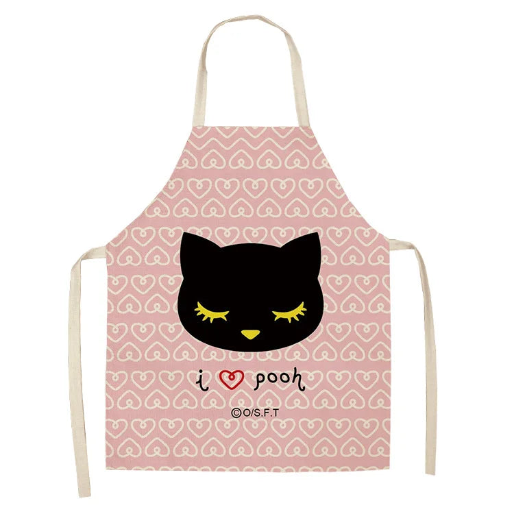 Cartoon Cat Apron
