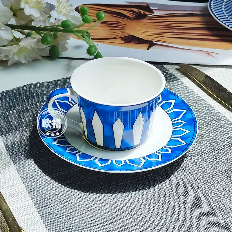 European Style Blue Tableware