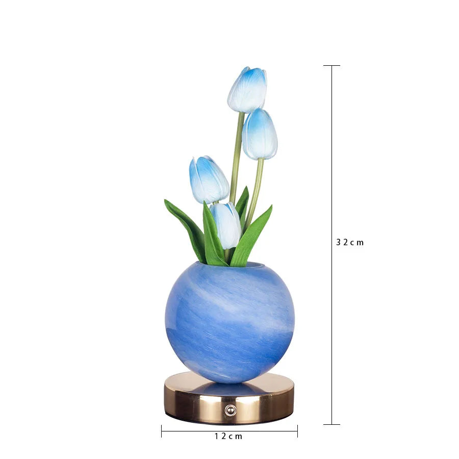 Tulip LED Night Light/ USB Rechargeable