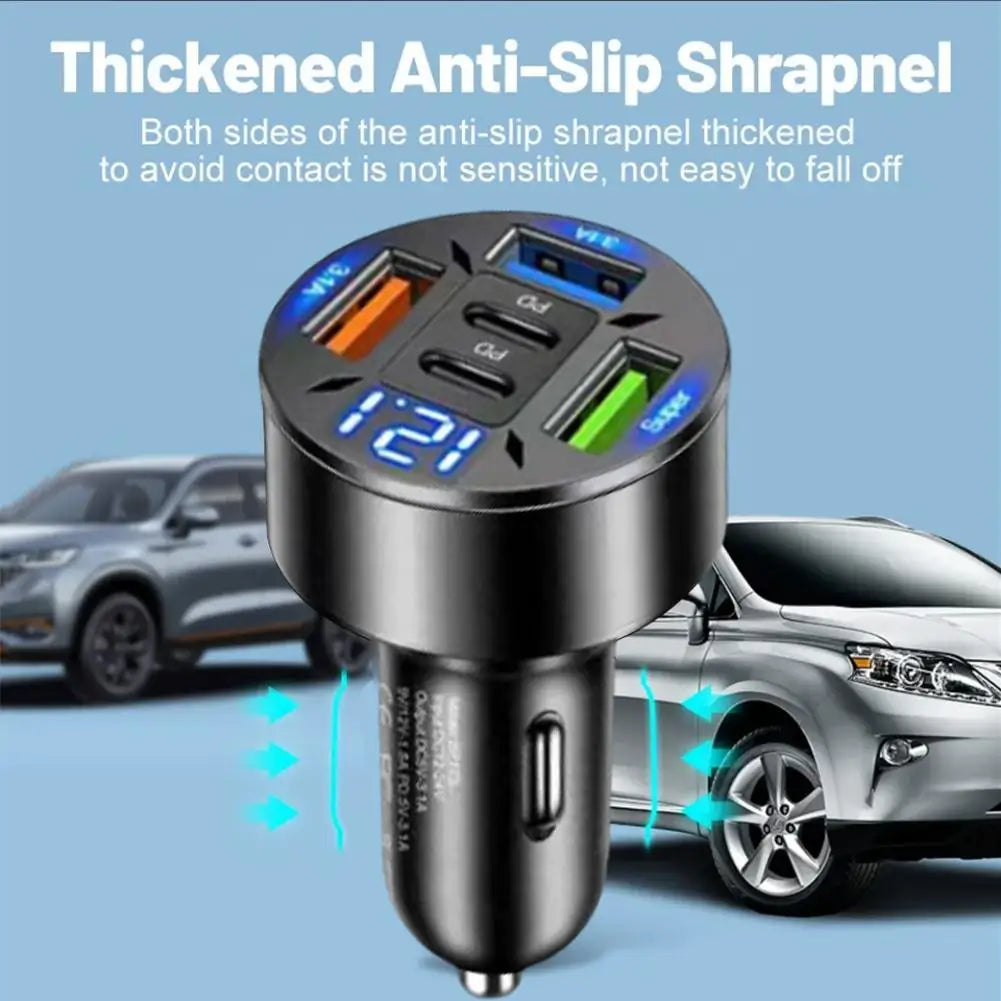 250W 5 Ports Car Charger