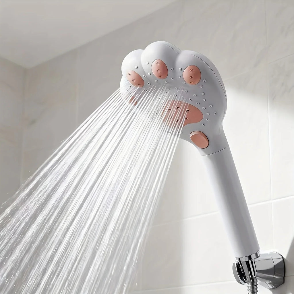 High Pressure Shower Head Cat Paw