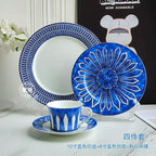 European Style Blue Tableware