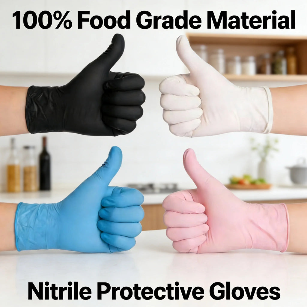 100 PCS Nitrile Gloves