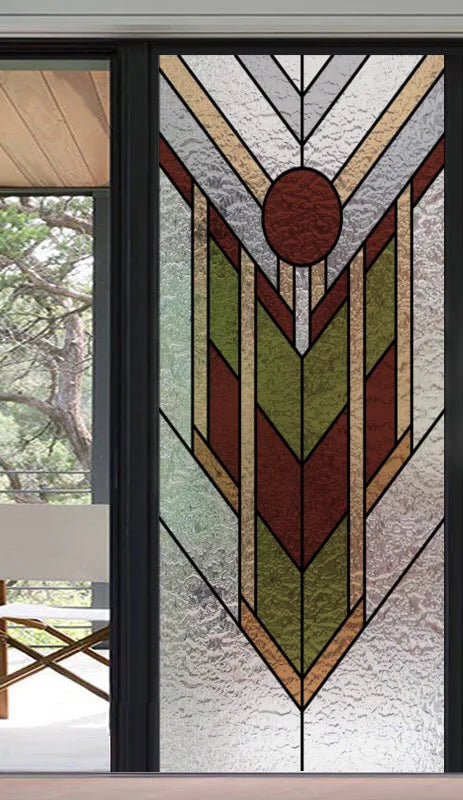 Frosted Stained Glass Window Film
