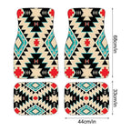 4Pcs/set Bohemian Car Mats