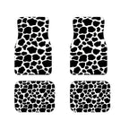 Leopard Print Car Floor Mats Set