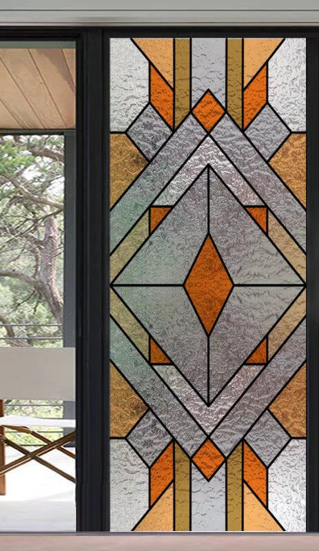 Frosted Stained Glass Window Film
