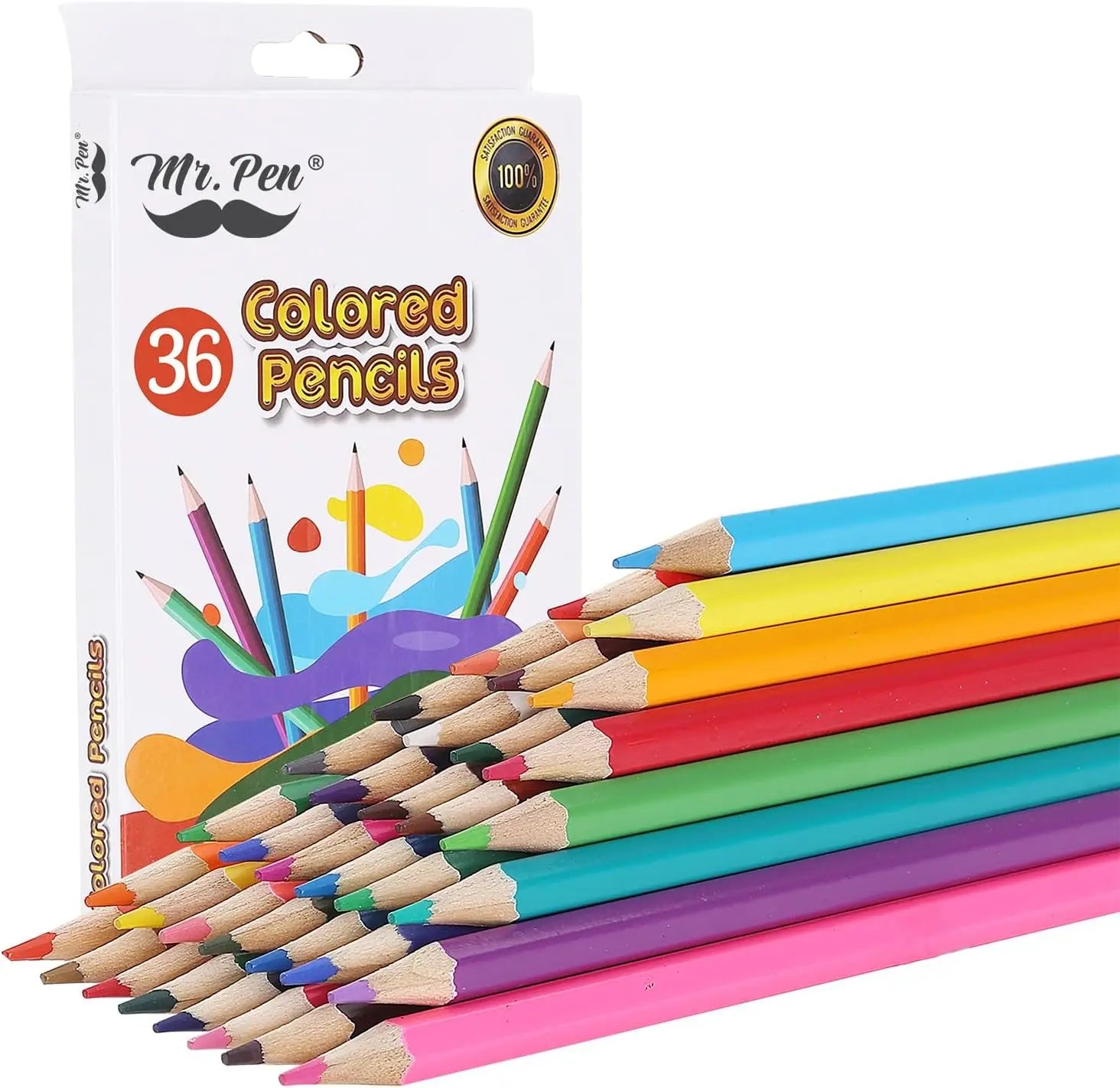 36 Pack Soft Core Colored Pencils