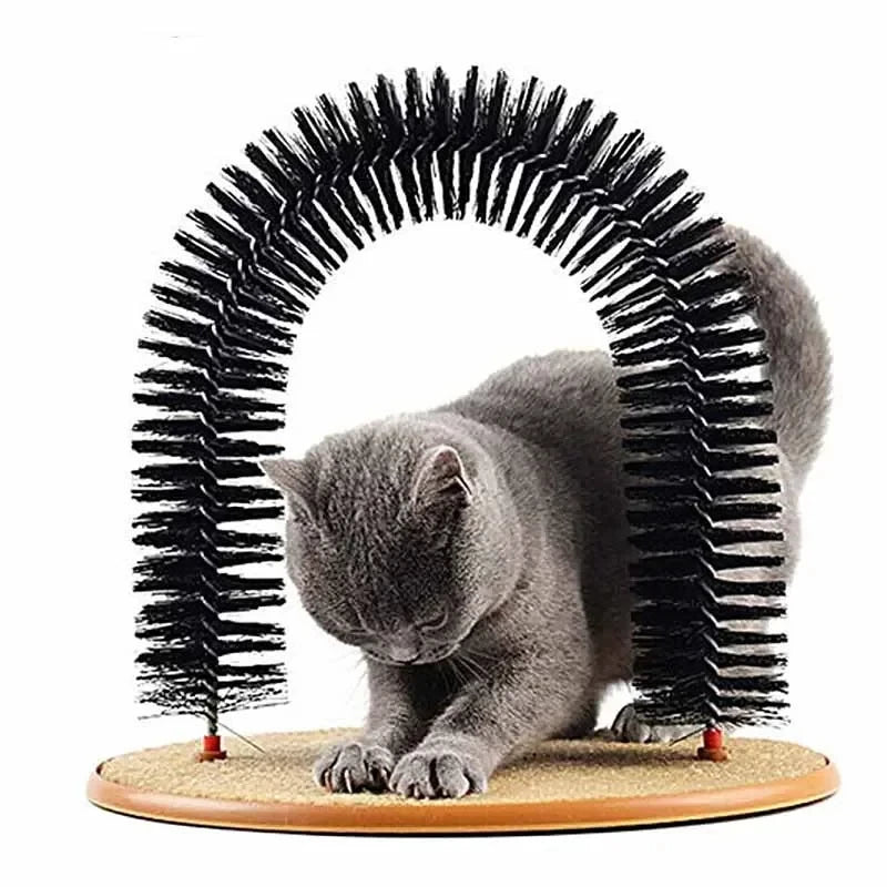 Cat Arch Self- Groomer /Scratching Pad