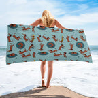 Dachshund Beach Towel