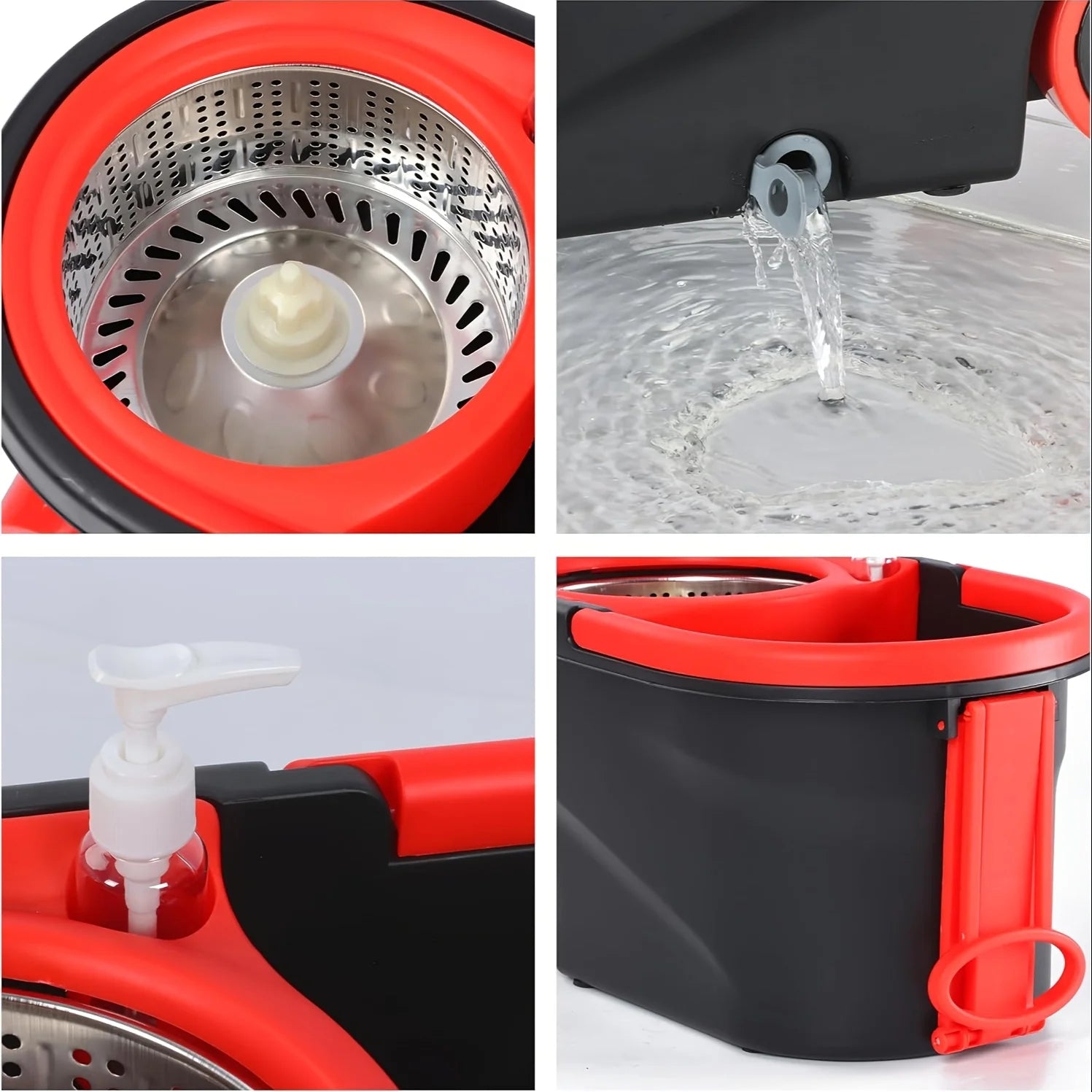 Spin Mop and Bucket Set