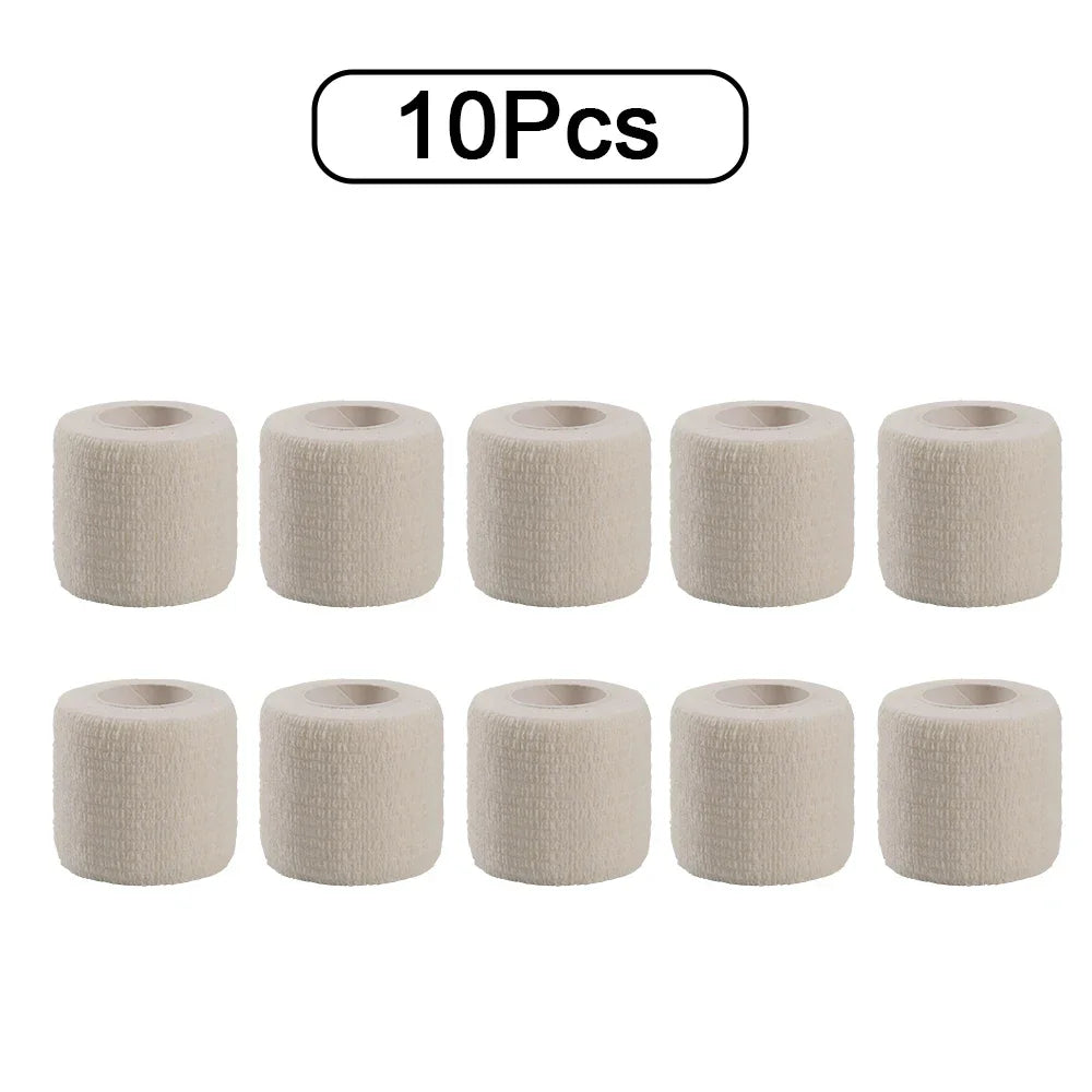 10pcs Self-Adhesive Tape Bandage 2.5/5/10cm