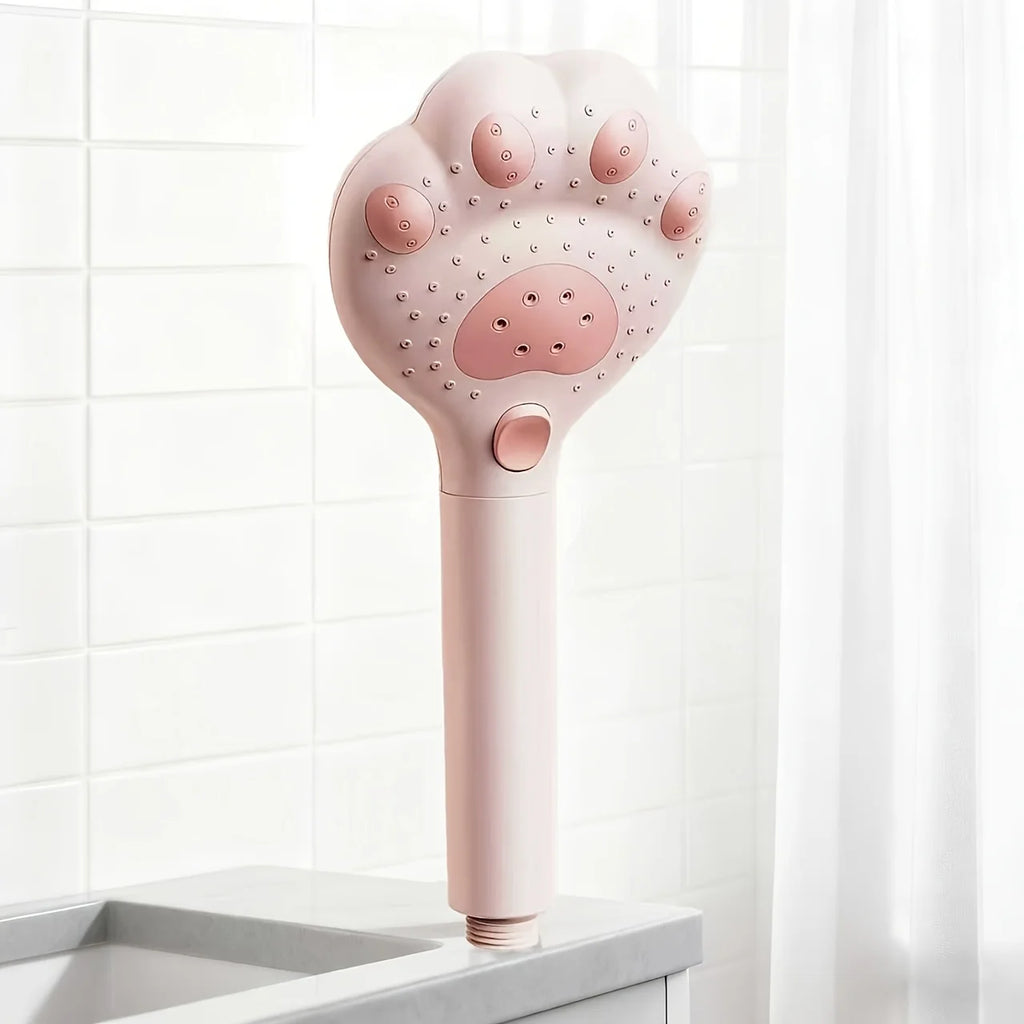 High Pressure Shower Head Cat Paw