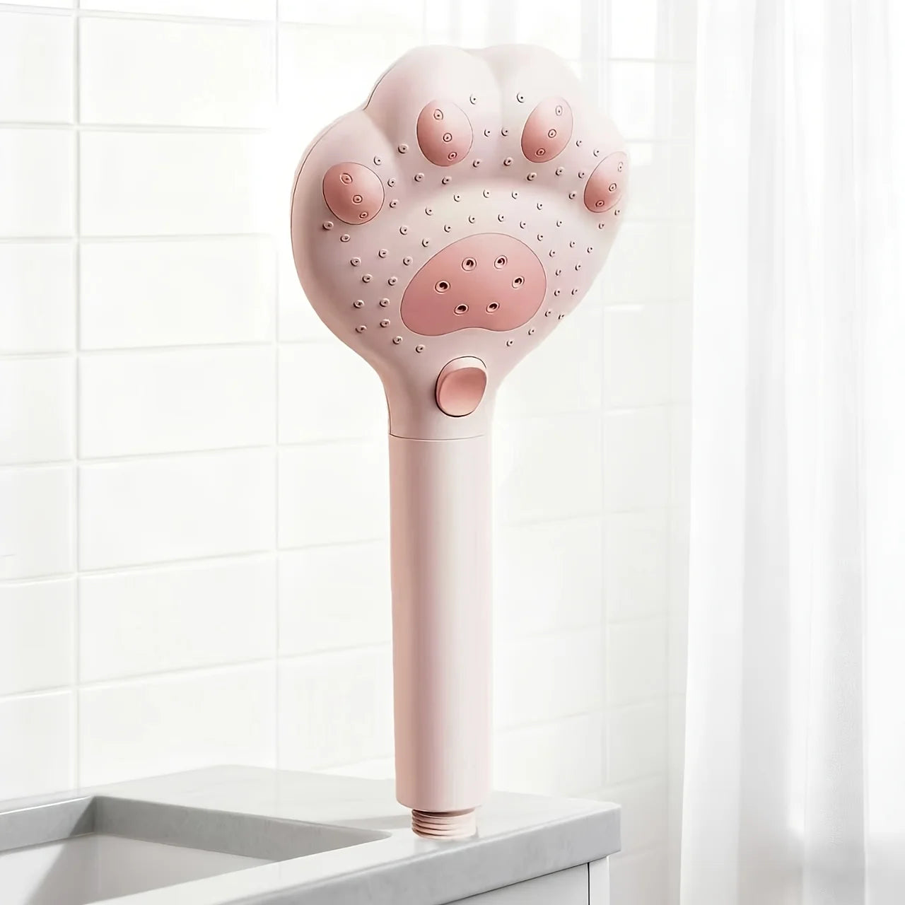 High Pressure Shower Head Cat Paw