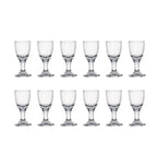 6/12pcs  Small Goblet Glass