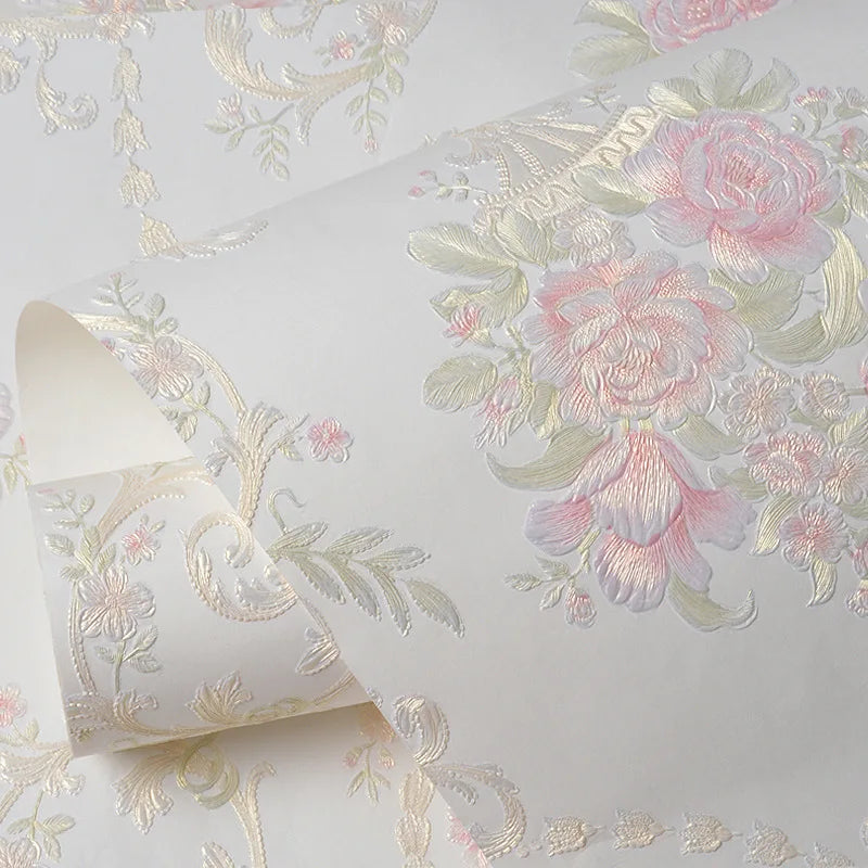 Floral Wallpaper/ Self-adhesive