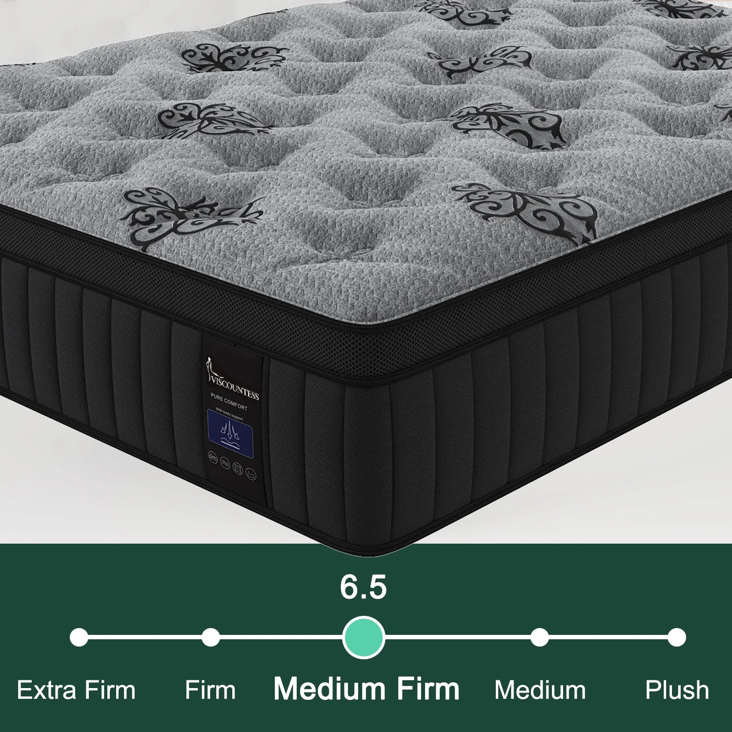 9"12"14"  Memory Foam Pocket  Cool Mattress