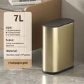 Trash Can with Press Lid