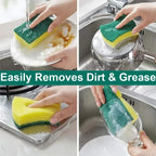 Absorbent Double-Sided Sponge