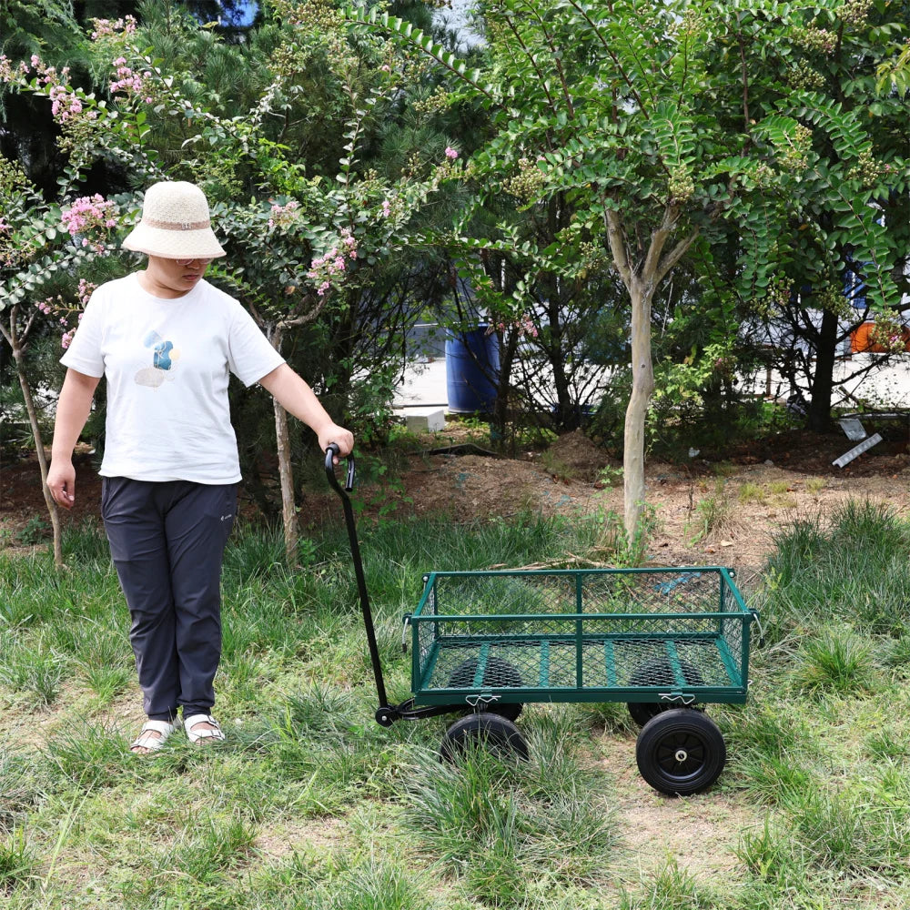 Solid wheels Cart