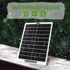 Solar Panel Waterproof Phone Charger