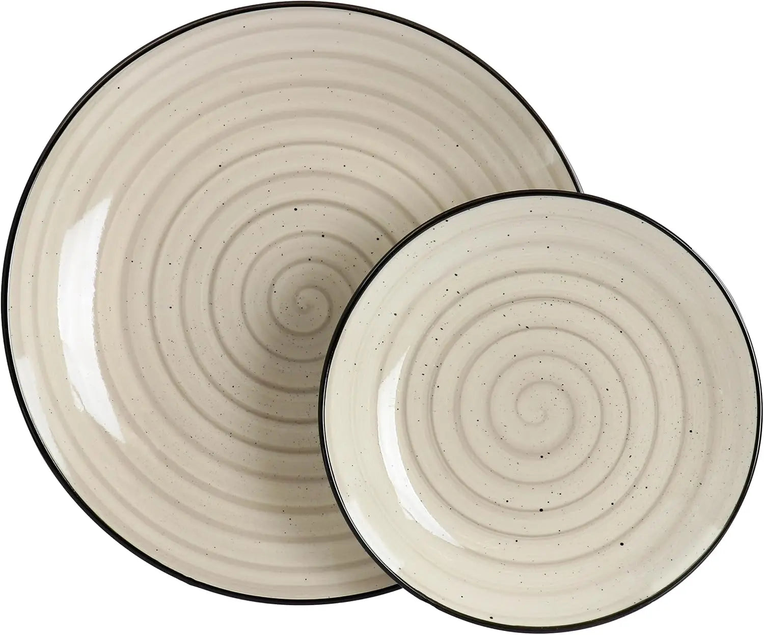 24-Piece Stoneware Dinnerware Set