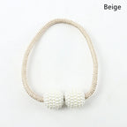 1/2PCS Pearl Magnetic Curtain Clip