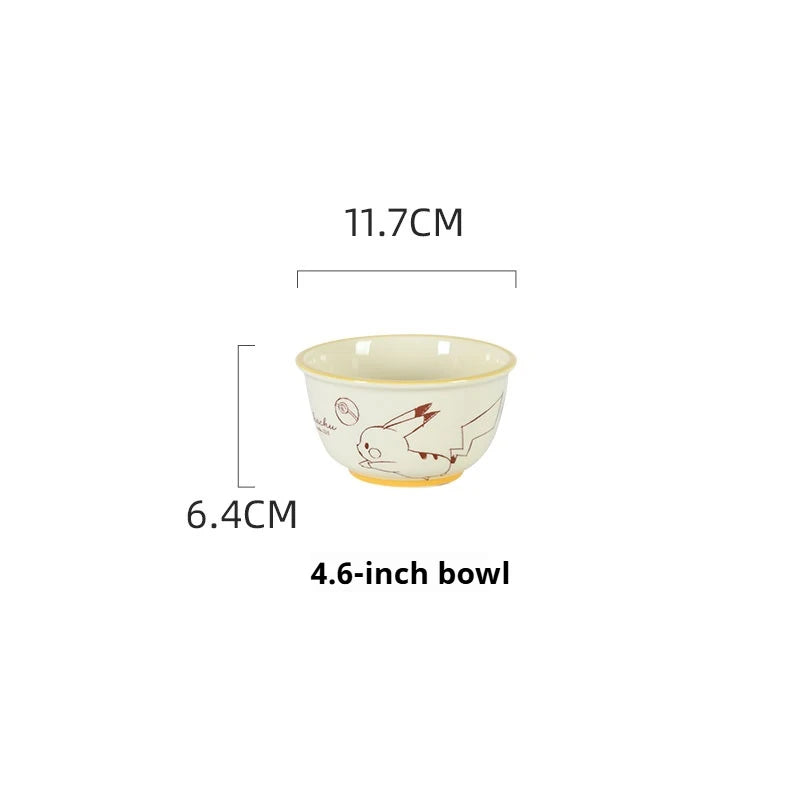 Pokemon Licensed Ceramic Tableware Set