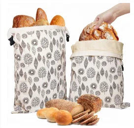 Sourdough ,Reusable Beeswax Bread Bags