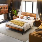 Queen Metal Bed Frame/ Headboard ,Footboard