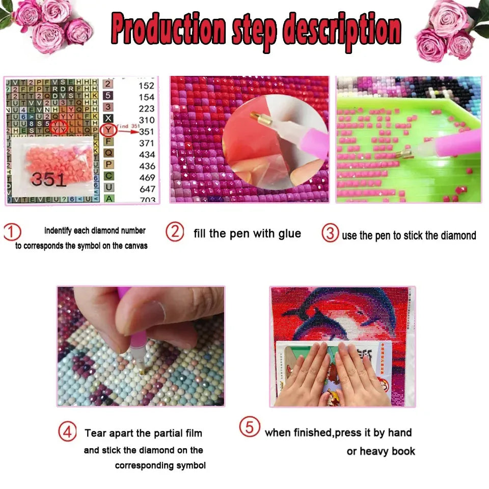 DIY Diamond Mosaic Diamond Painting