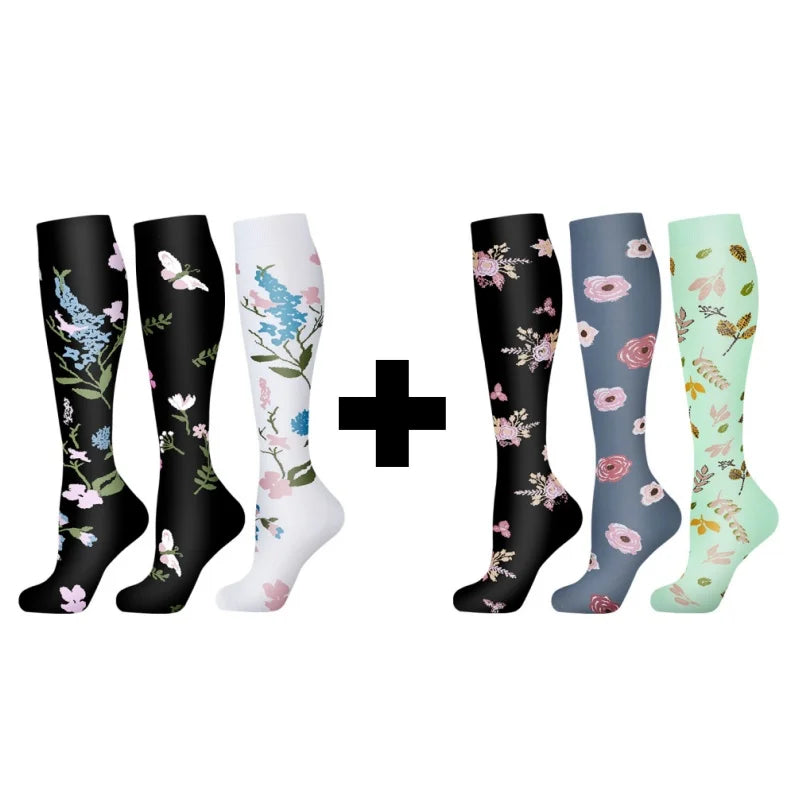 3/6Pairs Compression Socks