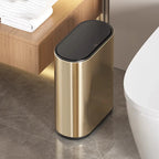 Trash Can with Press Lid