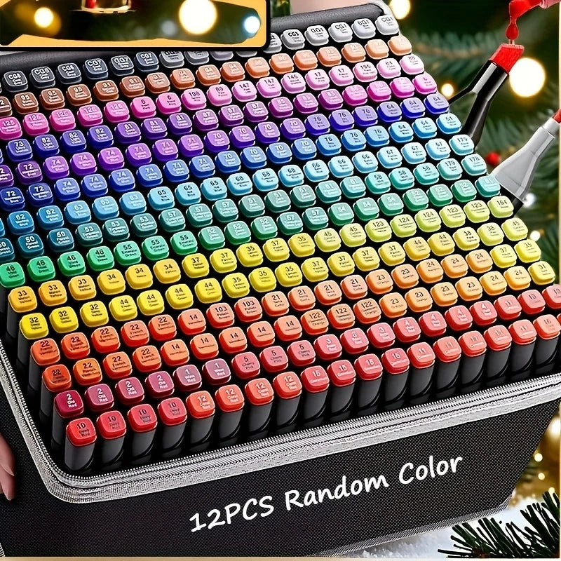 Professional Permanent Sketch Markers/ 12