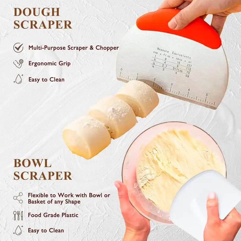 19PC Professional Complete Sourdough Starter Kit