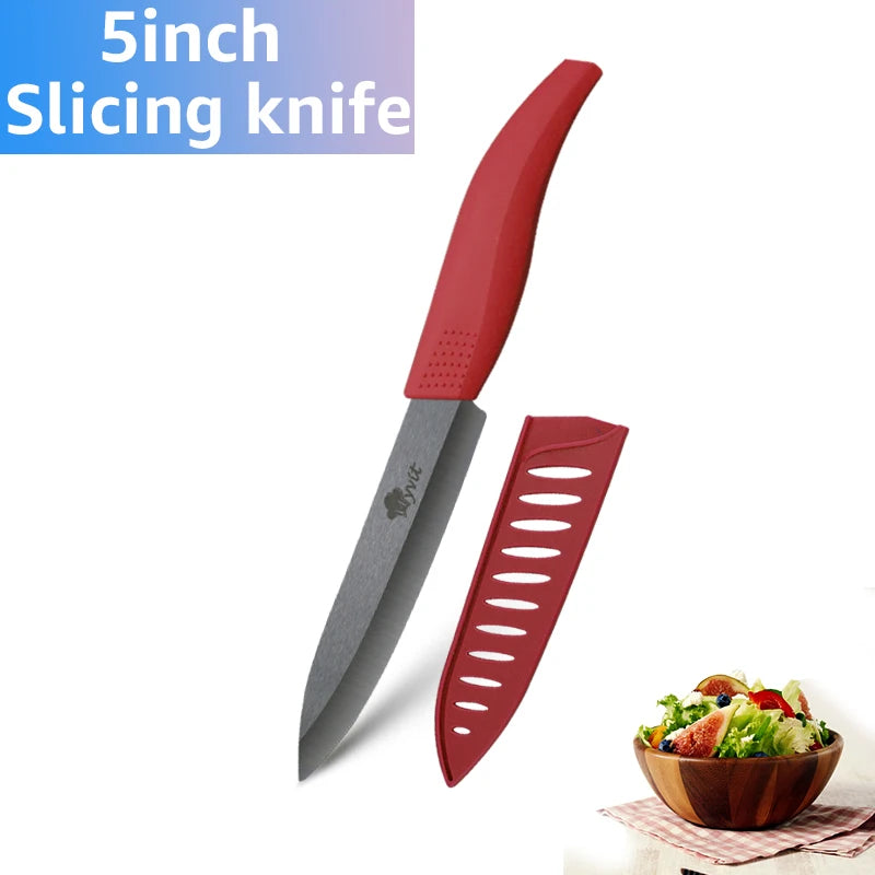 Black Ceramic Chef Knives Cooking Set