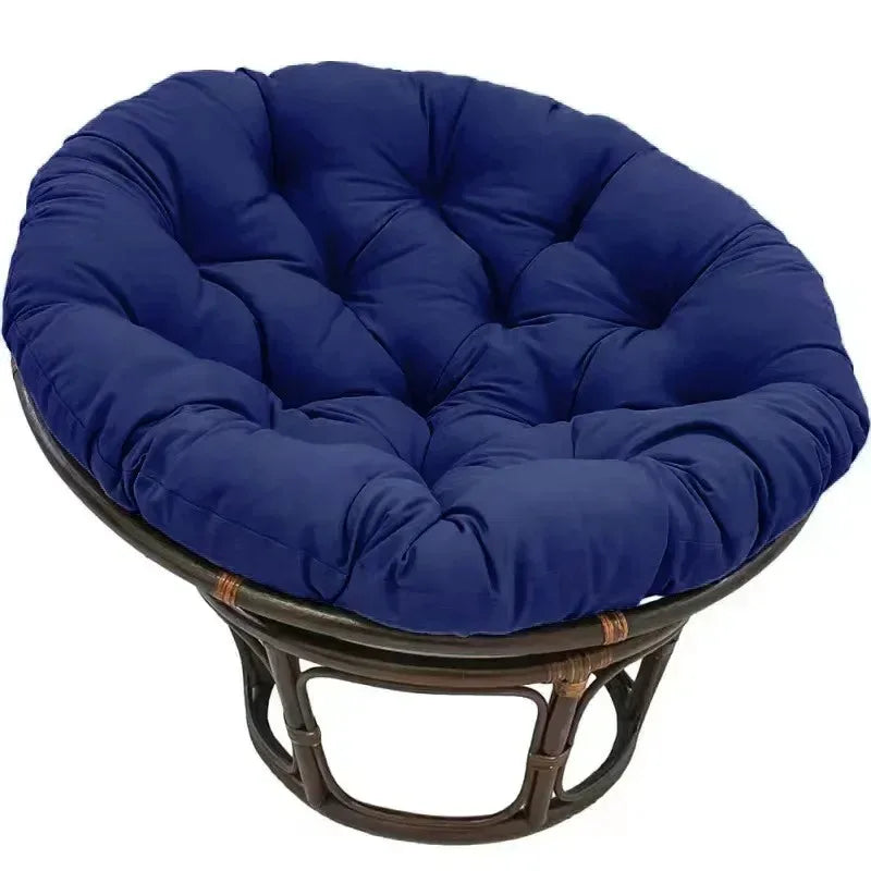 Solid Color Round Hanging Seat Cushion