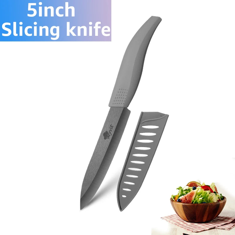 Black Ceramic Chef Knives Cooking Set