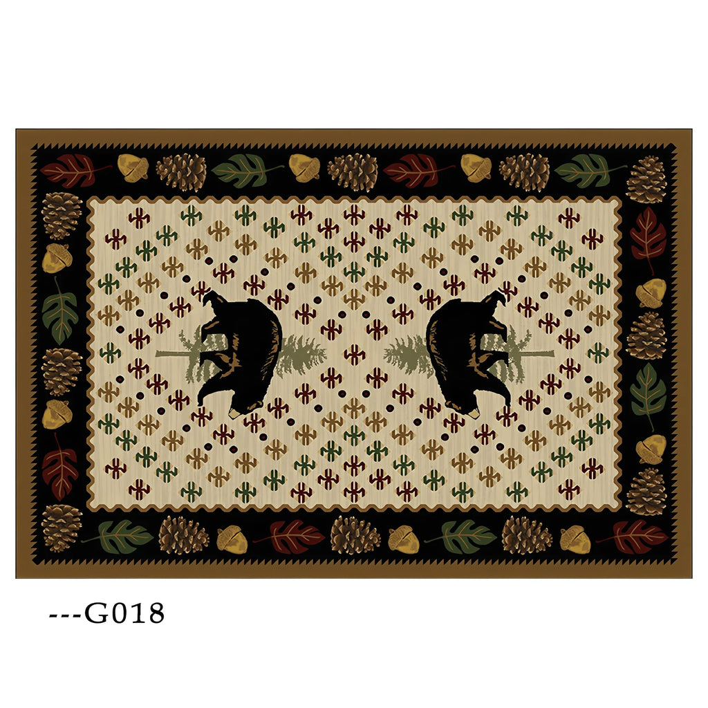 Bear,  Moose,  Deer Carpet