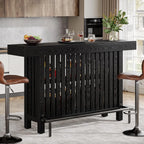 2-Tier Kitchen Island Mini Bar
