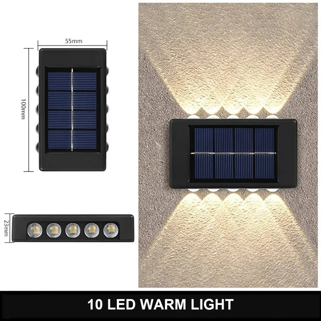 Solar Wall Outdoor Light, Waterproof