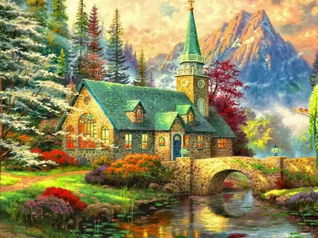 5D DIY Diamond Painting Landscape
